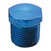 ALUMINUM HEX PIPE PLUG